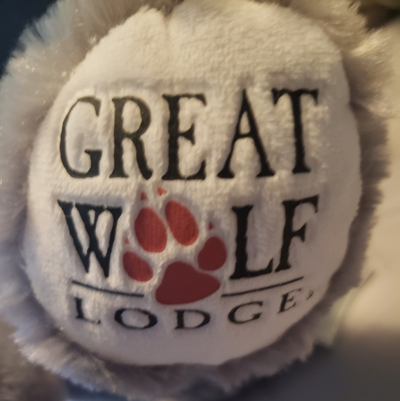 Build a Bear Stuffed Animal- Great Wolf Lodge Wolf - Picture 5 of 6